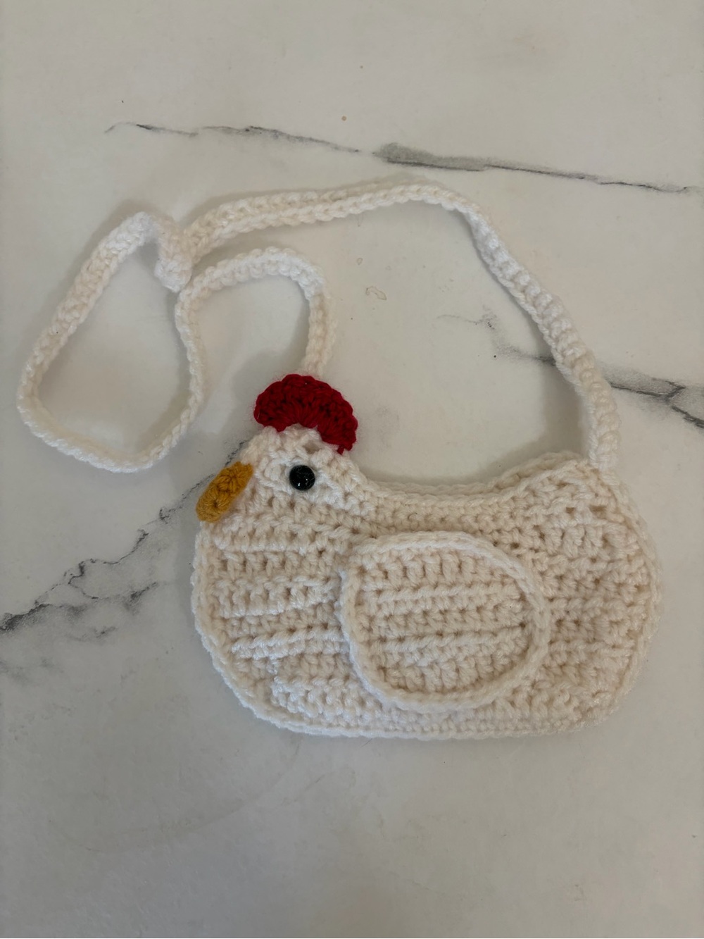 Small (kid size) chicken purse - Picture 2 of 8